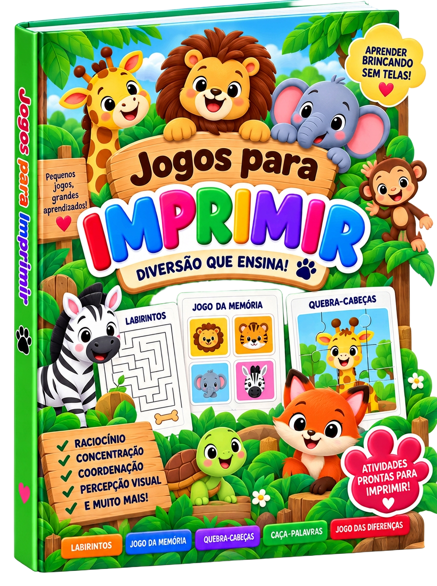 Bônus 2: Jogos para Imprimir